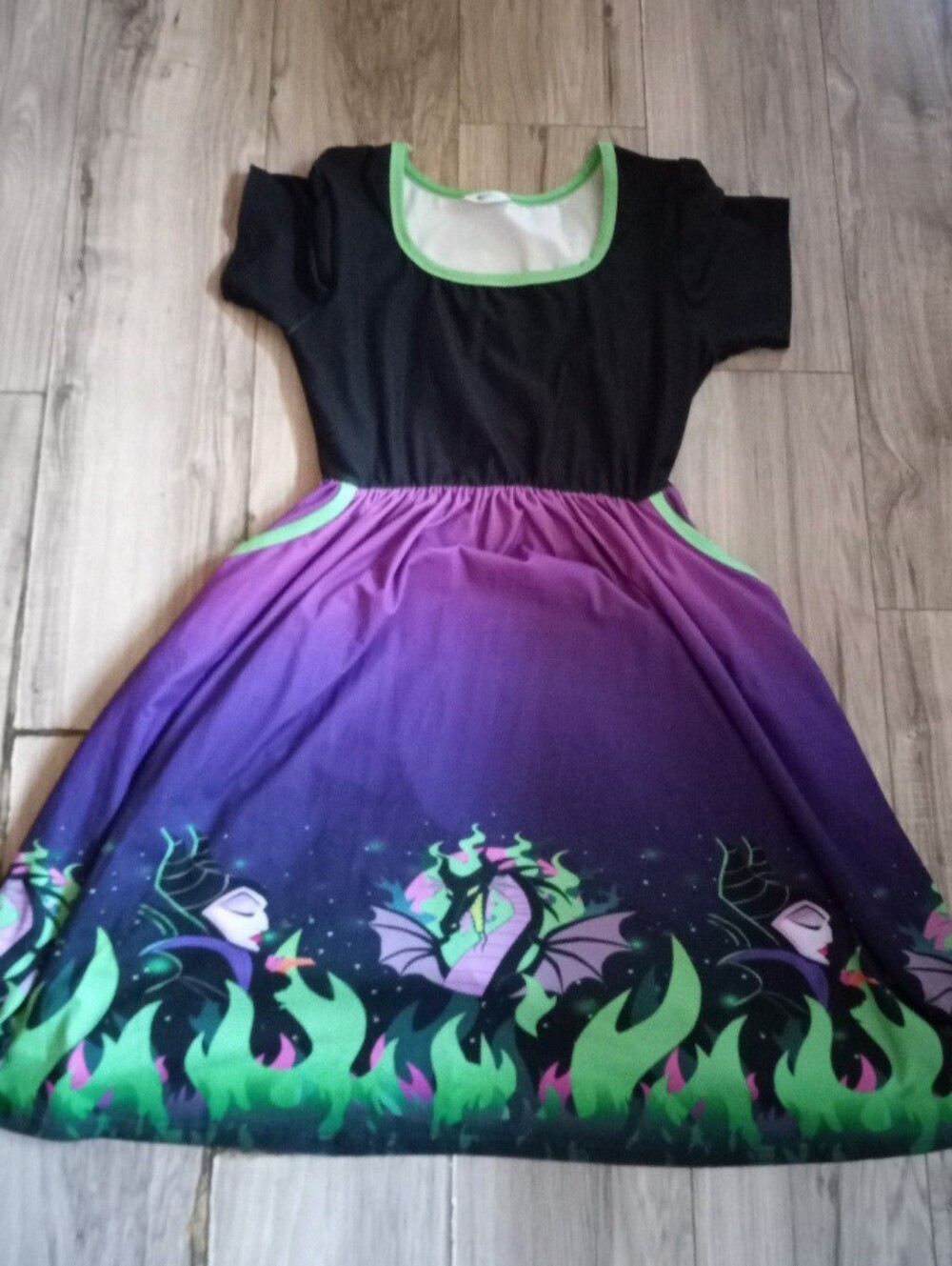 Disney Maleficent Ladies Dress L